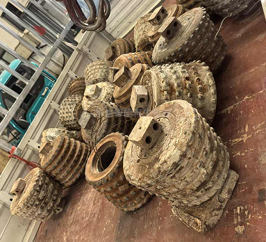 在山西回收了一批二手滾刀